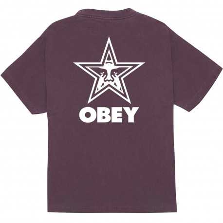 Obey bold star - Pigment plum perfect