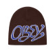 OBEY, Obey getz beanie, Dark brown