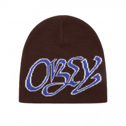OBEY, Obey getz beanie, Dark brown