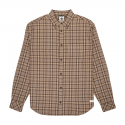 ELEMENT, Button down reg, Tartan aluminium