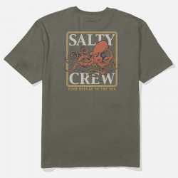 SALTY CREW, Ink slinger standard s/s tee, Dusty olive