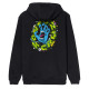 SANTA CRUZ, Slime scream hood, Black