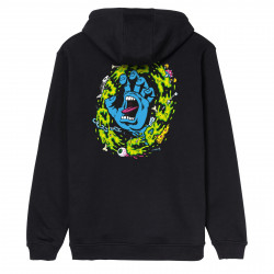 SANTA CRUZ, Slime scream hood, Black