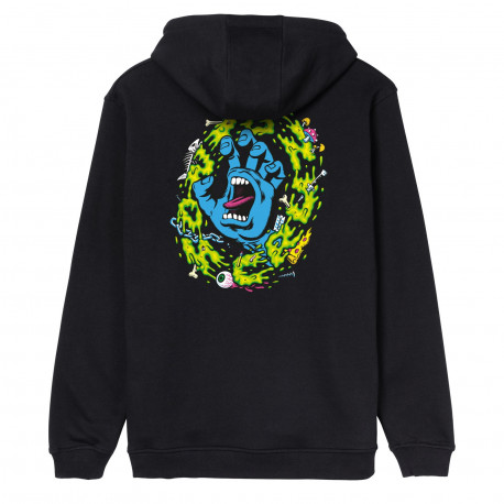 Slime scream hood - Black