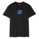 SANTA CRUZ, Kendall end of the dot t-shirt, Black