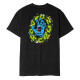 SANTA CRUZ, Slime scream t-shirt, Black