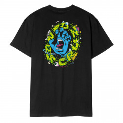SANTA CRUZ, Slime scream t-shirt, Black