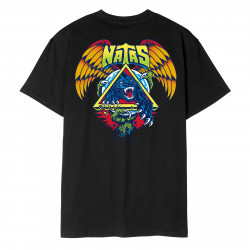 SANTA CRUZ, Natas sc panther t-shirt, Black