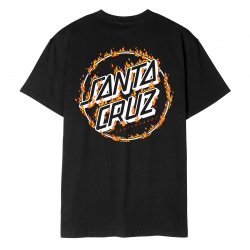 SANTA CRUZ, Burnt opus ovrszd t-shirt, Black