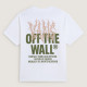 VANS, Metal wall ss, White