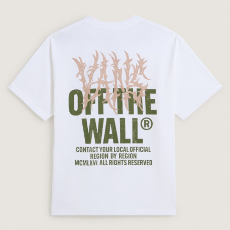 Metal wall ss - White