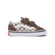 VANS, Old skool v color theory checkerboard, Walnut