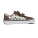 VANS, Old skool v color theory checkerboard, Walnut