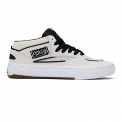 VANS, Skate half cab wafflecup, White/black