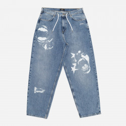 JACKER, Fearless denim baggy, Blue