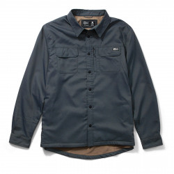 SALTY CREW, Fathom ls tech shacket, Midnight navy