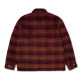 HUF, Jacket megablast plaid, Berry