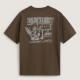 VANS, Earthbound loose fit ss tee, Coal brown