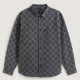 VANS, Hastings checkerboard denin ls woven, Faded black