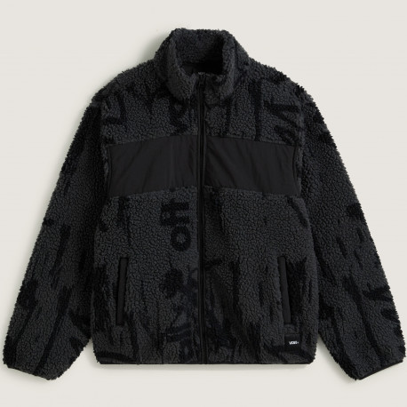 Stiller sherpa full zip - Asphalt/black