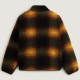 VANS, Heights sherpa full zip, Black/herritage mustard