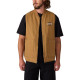 DICKIES, Thrasher x dickies vest, Brown duck