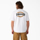 DICKIES, Thrasher x dickies tee ss graphic, White