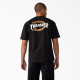 DICKIES, Thrasher x dickies tee ss graphic, Black