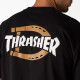 DICKIES, Thrasher x dickies tee ss graphic, Black