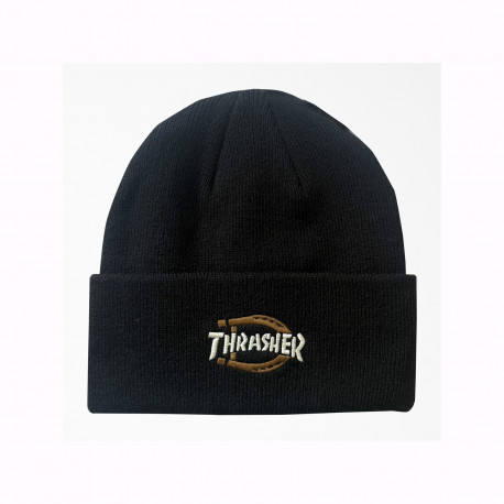 Thrasher x dickies beanie - Black