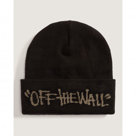 Let loose tall cuff beanie - Black