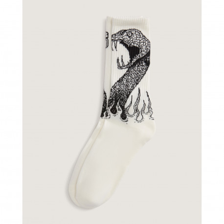 Skate mike g snake flame crew - Marshmallow