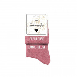 LES SACHOUSSETTES, Fabuleuse-emmerdeuse, Rose soutenue