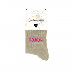 LES SACHOUSSETTES, Boucan, Beige pailettes