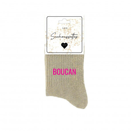 Boucan - Beige pailettes