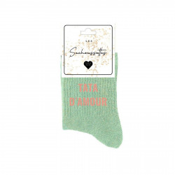 LES SACHOUSSETTES, Tata d'amour, Vert pastel