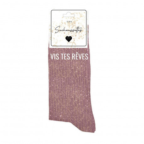 Vis tes reves - Rose soutenue