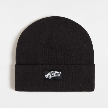 Classic tall cuff beanie - Black