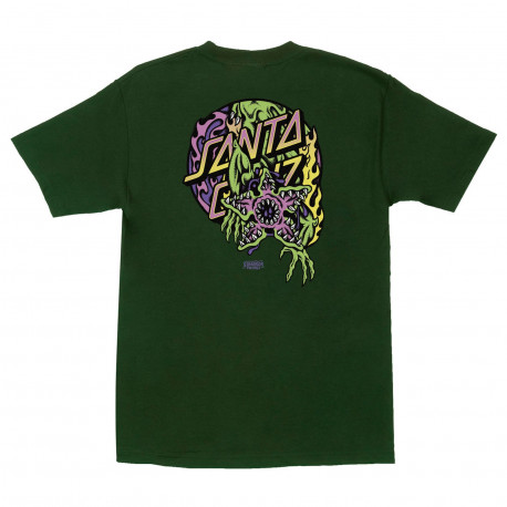 T-shirt st demogorgon dot ss - Forest