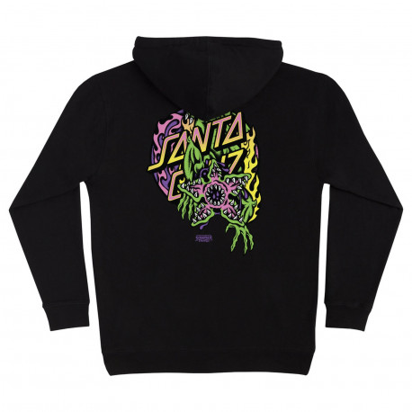 Sweat st demogorgon dot hood - Black