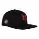 SANTA CRUZ, Cap st hellfire club snapback structured, Black