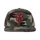 SANTA CRUZ, Cap st hellfire club snapback structured hat, Camo