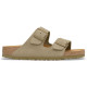 BIRKENSTOCK, Arizona suede leather, Faded khaki