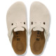 BIRKENSTOCK, Boston suede leather, Oyster