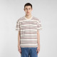 DICKIES, East liberty stripe tee, Egret