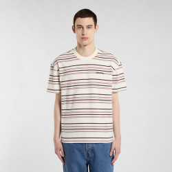 DICKIES, East liberty stripe tee, Egret