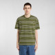DICKIES, East liberty stripe tee, Cypress