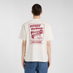 DICKIES, Dry ridge ss tee, Egret