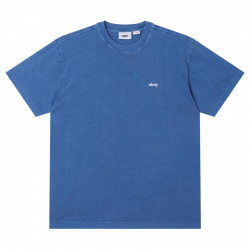 OBEY, Lowercase pigment tee ss, Pigment electric indigo