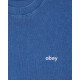OBEY, Lowercase pigment tee ss, Pigment electric indigo